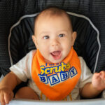 Baby Wearing Scrub Baby Bib