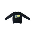 Front Black Crew Neck