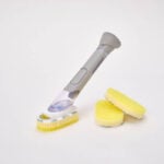 Dish Daddy Kit W/ 2 Replacement Heads- Gray