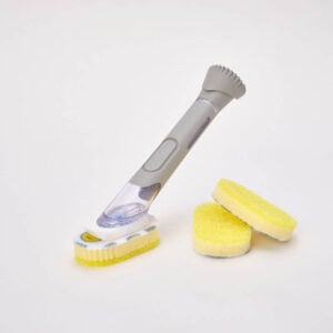 Dish Daddy Kit W/ 2 Replacement Heads- Gray
