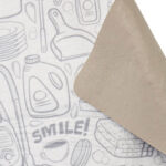Dish Drying mat folded corner