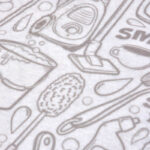 Dish Drying mat up close