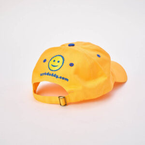 Back of Orange Scrub Daddy Hat