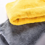 Microfiber Cloths Folded