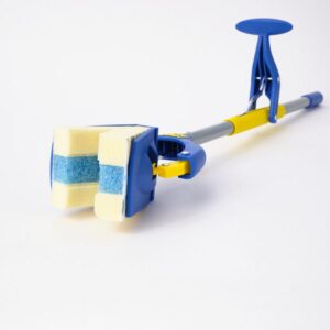 Mop Daddy Butterfly Mop laying showing Butterfly Mop Head closed