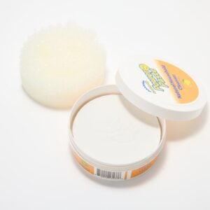 Open PowerPaste with Scrub Mommy on side