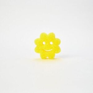 Front of Scrub Mommy Spring- Yellow