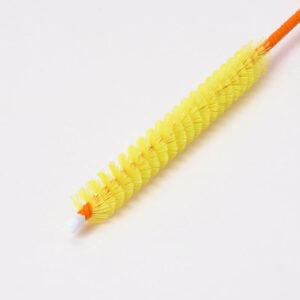 Straw Daddy Straw Cleaner -Yellow durable nylon bristles