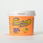 Tangerine Clean Label up close