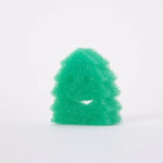 Front Side of Scrub Daddy Winter Edition "Select-A-Shape" - Tree