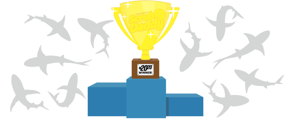 scrub daddy winner 2020 trophy